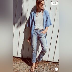 NWT: Anthropologie Maeve Striped Blazer Dress/Jacket